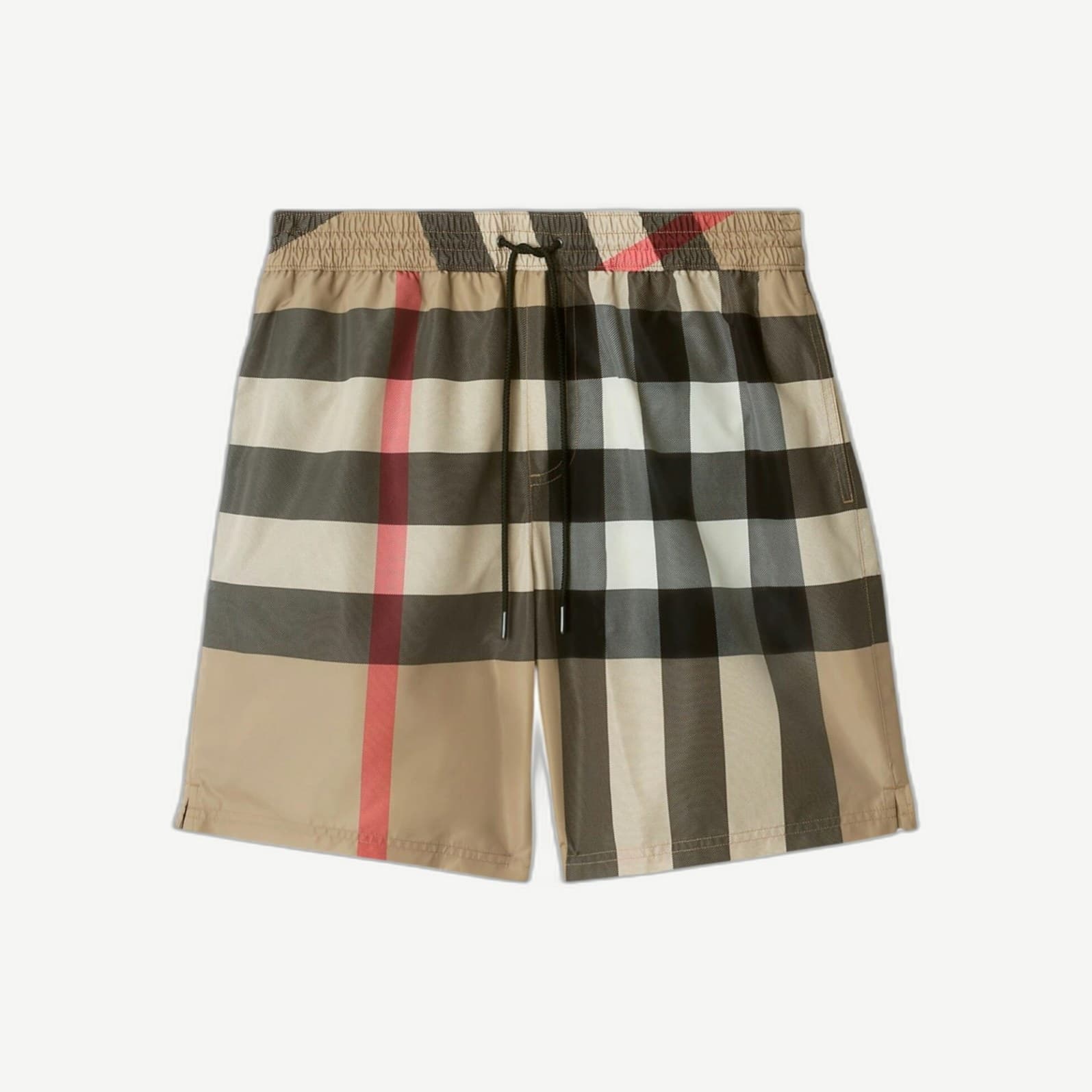 Check Swim Shorts