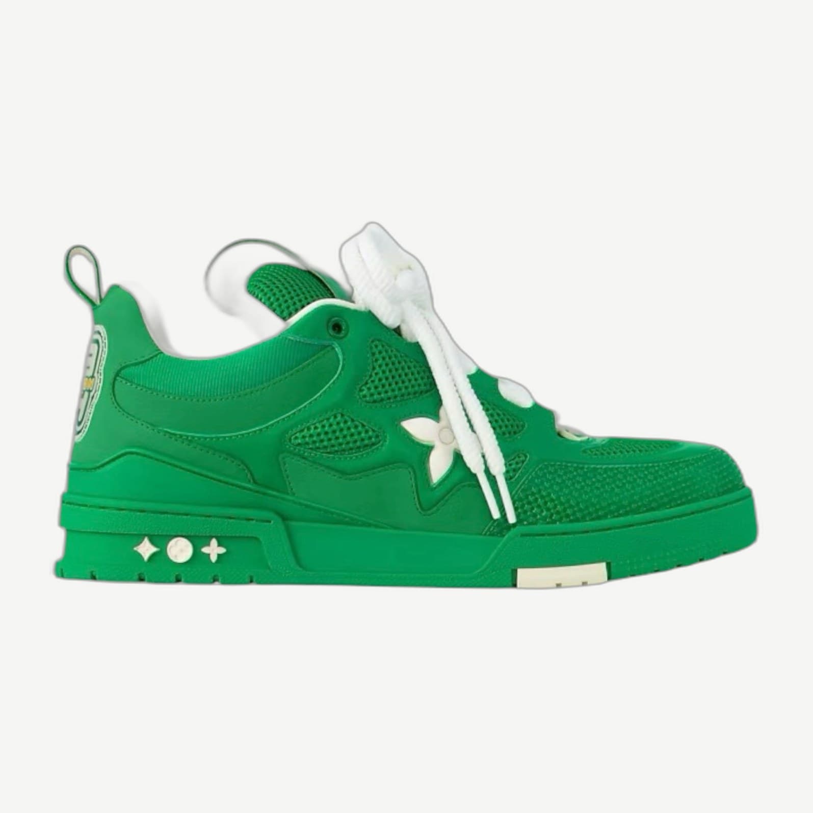 LV Skate White Green