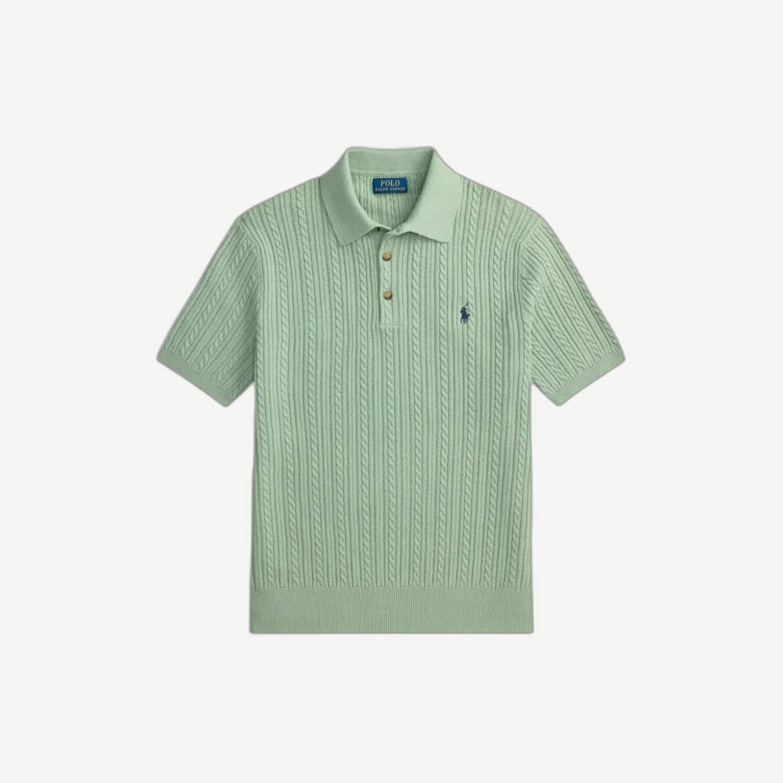 Custom Slim Polo Green