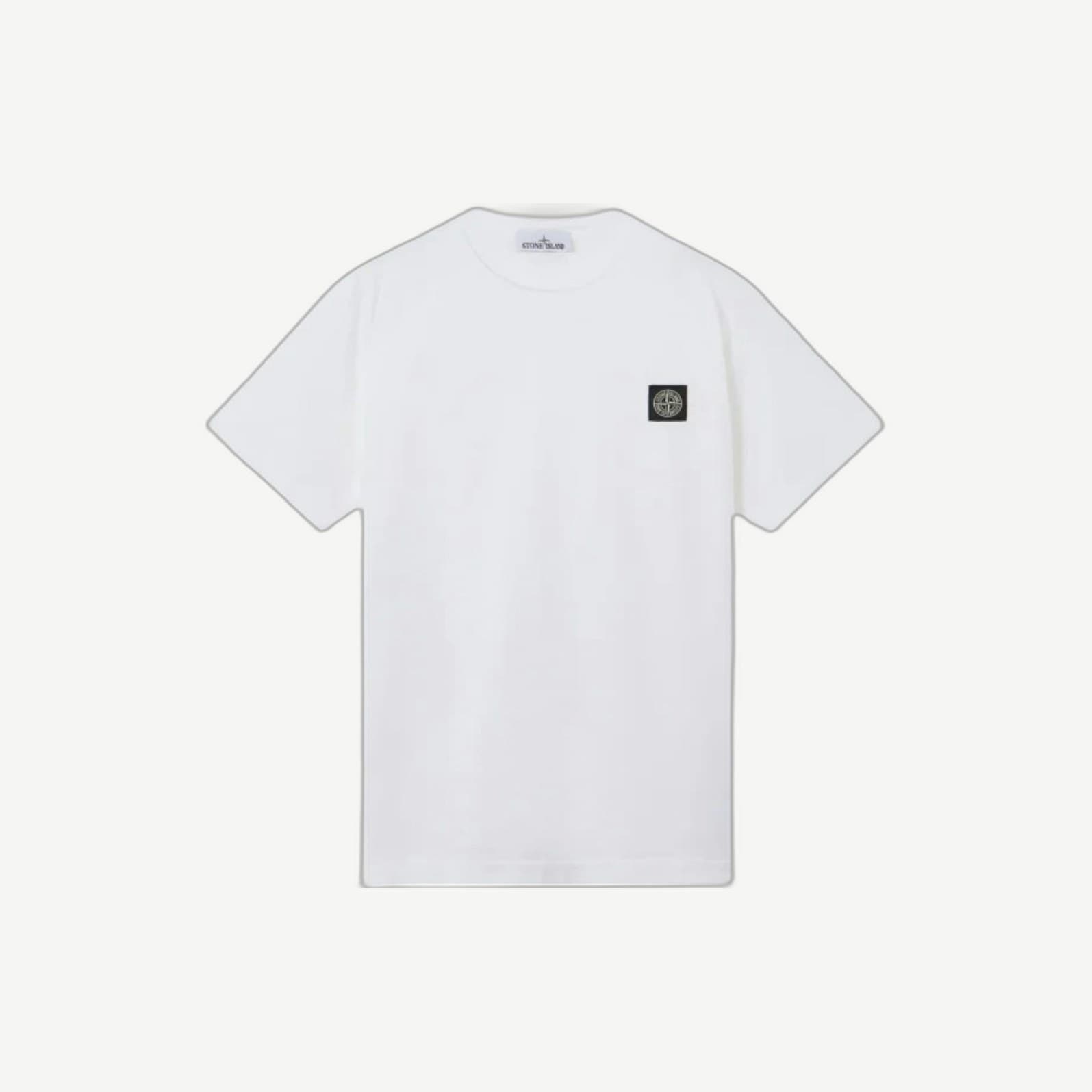 Compass Tee White